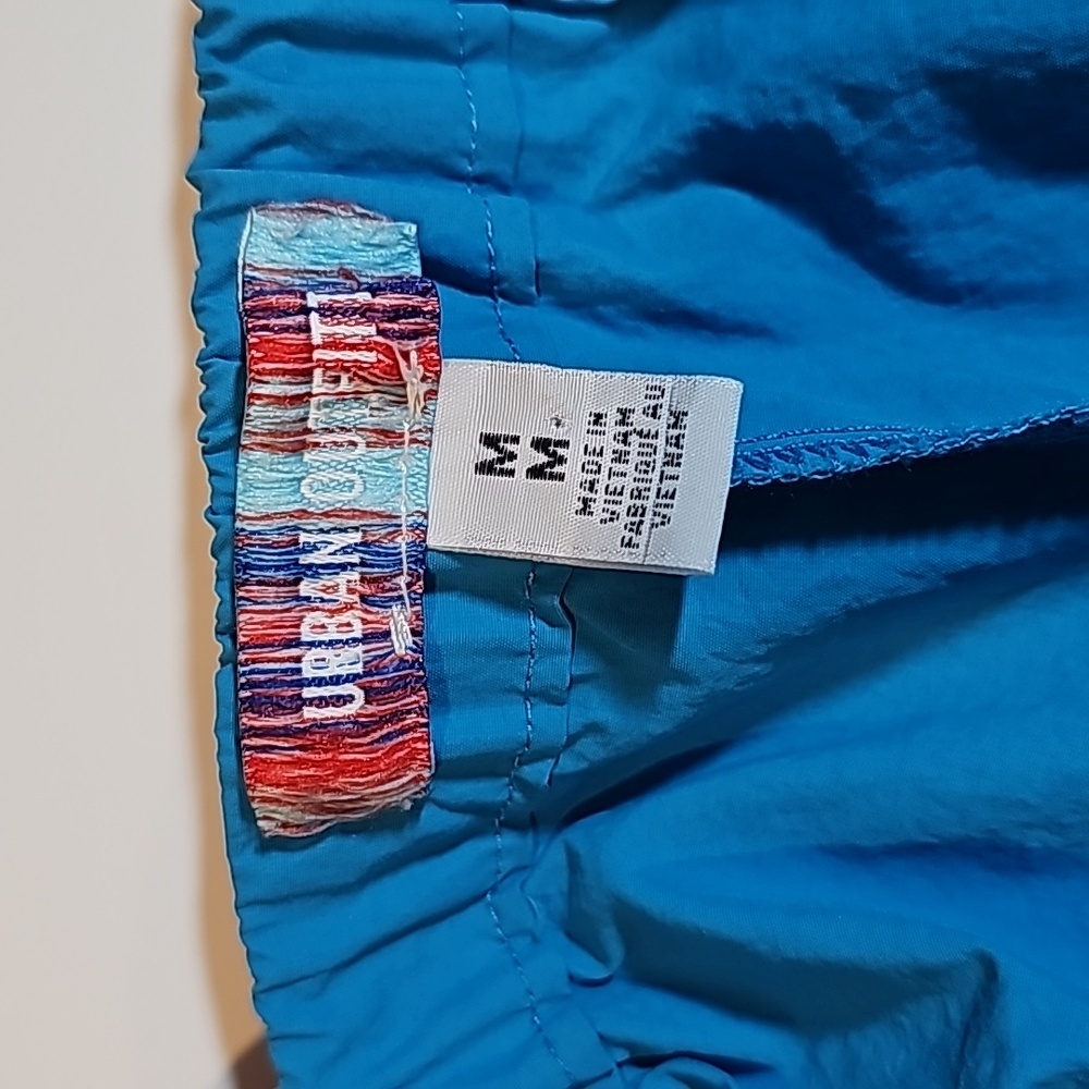 Urban Outfitters BDG Jana Balloon Cargo Parachute Pants Streetwear Blue Medium - Picture 7 of 15